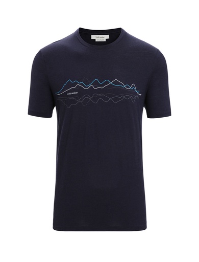 Men's Tech Lite II SS Tee Icebreaker Midnight Navy III