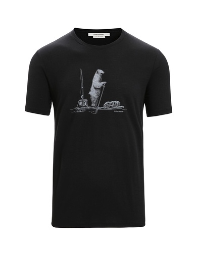 Men's Tech Lite II SS Tee Polar Paddle Black