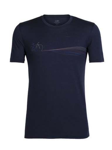 [IB0A56FW4231] Men's Tech Lite Short Sleve Crewe Cad Midnight Navy III