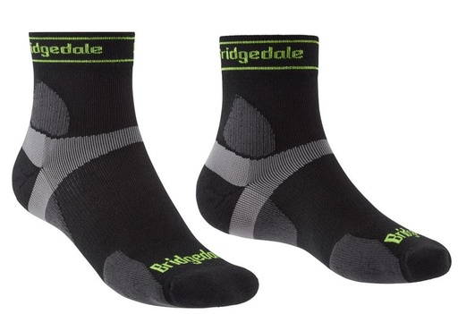 Men&#39;s Trail Run UL T2 3/4 Crew Black