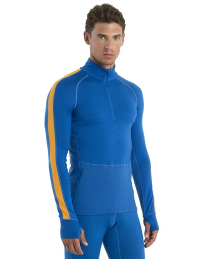 Men's ZoneKnit 260 Long Sleeve Half Zip Lazurite/Solar