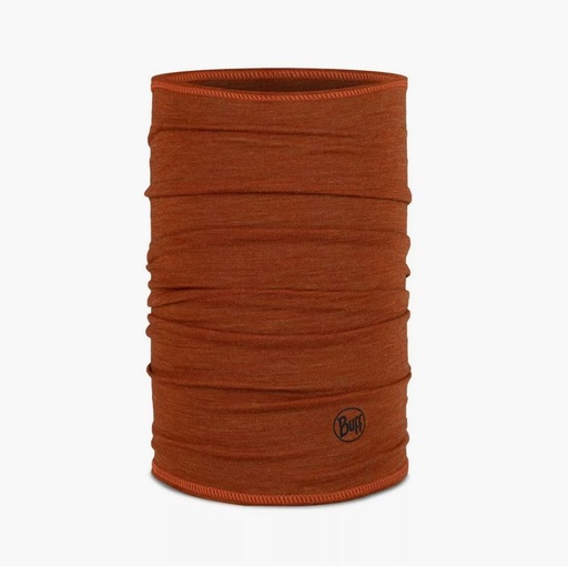 [113010330] Merino Lightweight Nekwarmer Solid Cinnamon