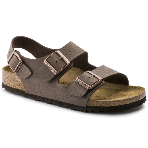 Milano Birko-Flor Nubuck Smal Mocca
