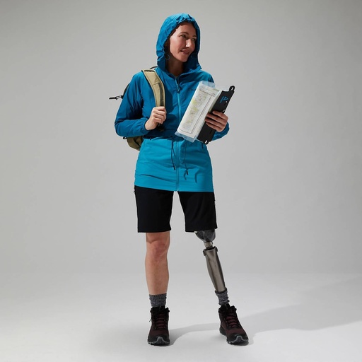 [4A001059 FZ9 12] Milham Shell Jacket Dames Seaport/Navagio Bay