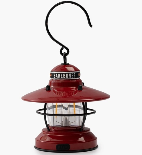 [LIV-274] Mini Edison Lantern Red