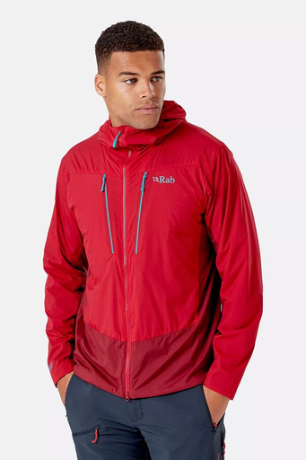 M's VR Alpine light Jacket Oxblood Red/Ascent Red