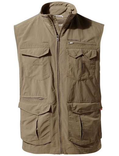 NosiLife Adventure Gilet Heren Pebble