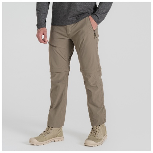 Nosilife Pro Convertible Trousers Heren Regular Pebble