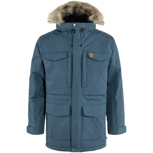Nuuk Parka Heren Mountain Blue