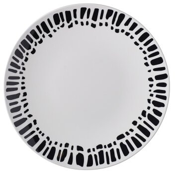 [105983066126] Ontbijtbord Flow 230 mm Brush