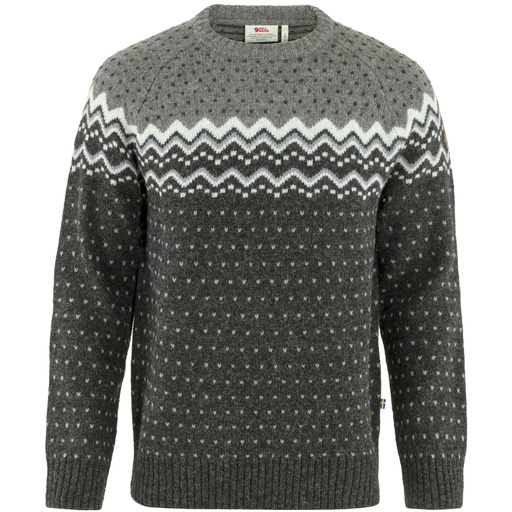 Övik Knit Sweater Heren Dark Grey/Grey