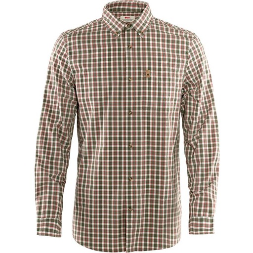 Ovik Shirt Long Sleeve Heren Laurel Green