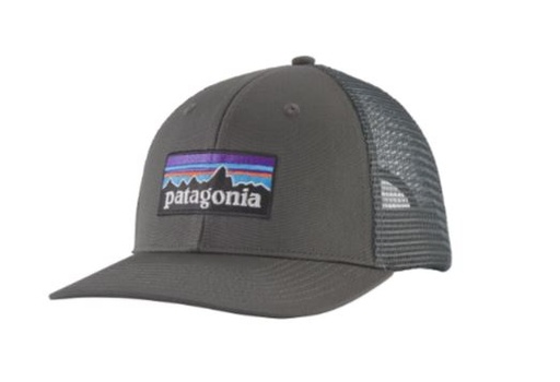 [38289-FGE-ALL] P-6 Logo Trucker Hat Forge Grey