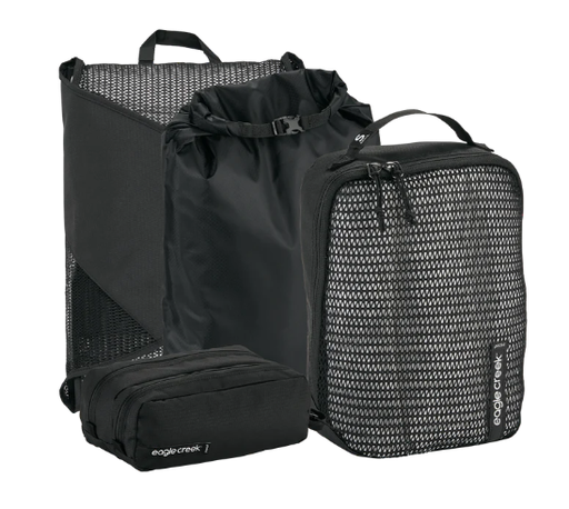 [EC0A4AF2010] Pack-It Weekender Set Black