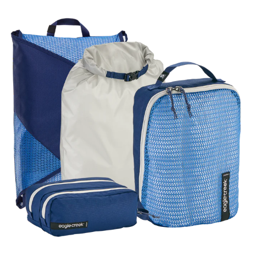 [EC0A4AF2340] Pack-It Weekender Set Aizome Blue/Grey