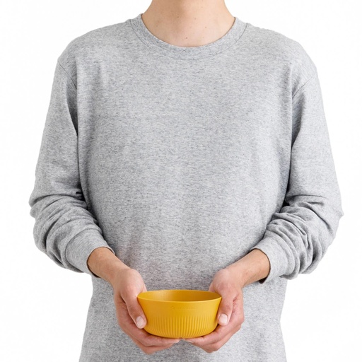 [ACK037011-060909] Passage Bowl - L Arrowwood Yellow