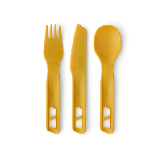 [ACK035021-120905] Passage Cutlery Set - 3 Piece Arrowwood Yellow