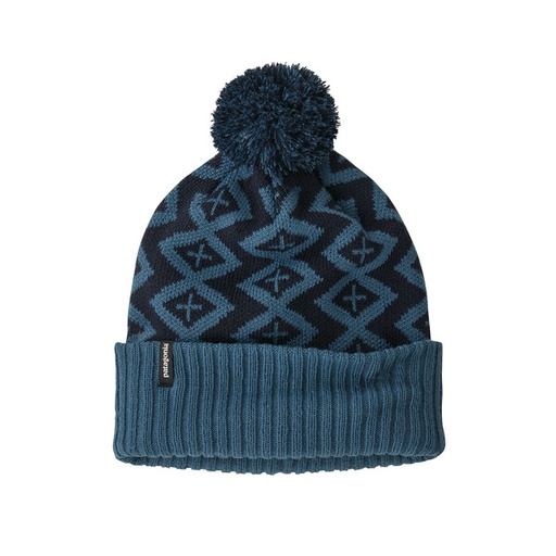 [29187-PEWA-ALL] Powder Town Beanie Perennial Pinecone/Wavy Blue