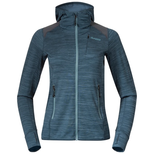 Rabot Active Mid Hood Jacket Dames Orion Blue
