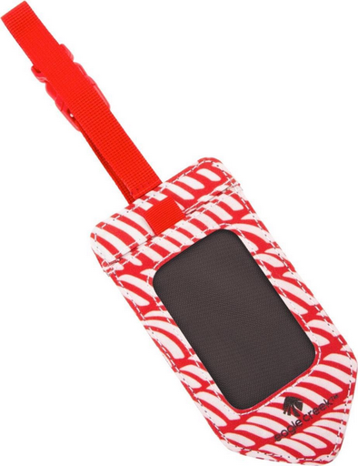 [EC0A34OW322] Reflective Luggage Tag   Waves