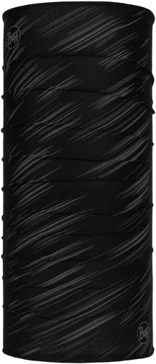 [118103999] Reflective R Neckwarmer Solid Black