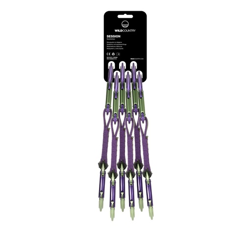 [40-0000002003 5823 SET] Session Quickdraw 6x12cm Purple/Green