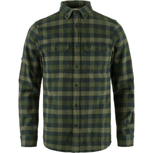 Skog Shirt Heren Deep Forest/Laurel Green