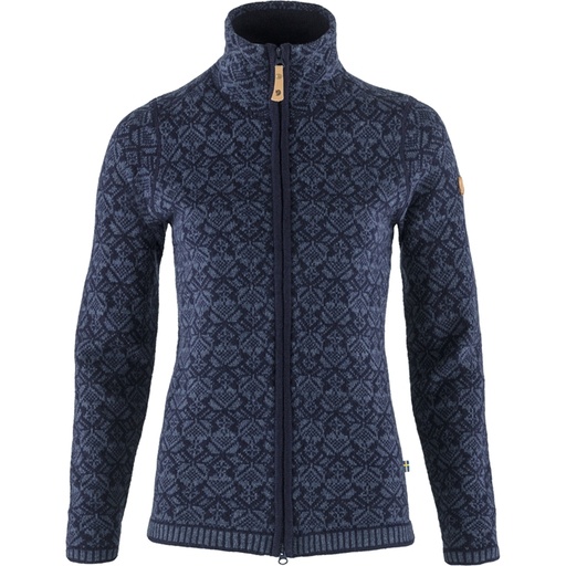 Snow Cardigan Dames Dark Navy