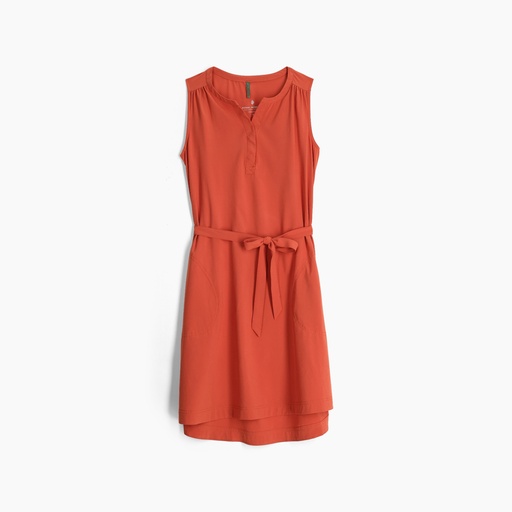 Spotless Traveler Tank Dress Dames Baked clay