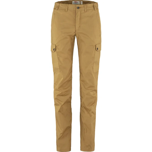 Stina Trousers Dames Long Buckwheat Brown