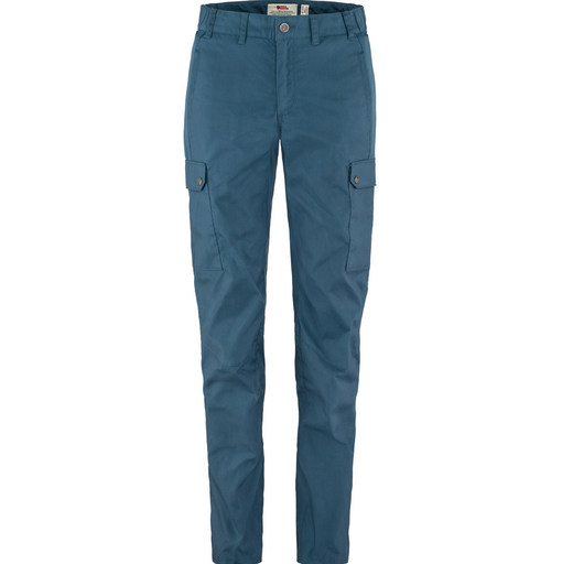 Stina Trousers Dames Long Indigo Blue