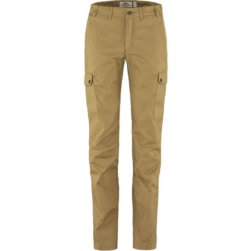 Stina Trousers Dames Regular Buckwheat Brown