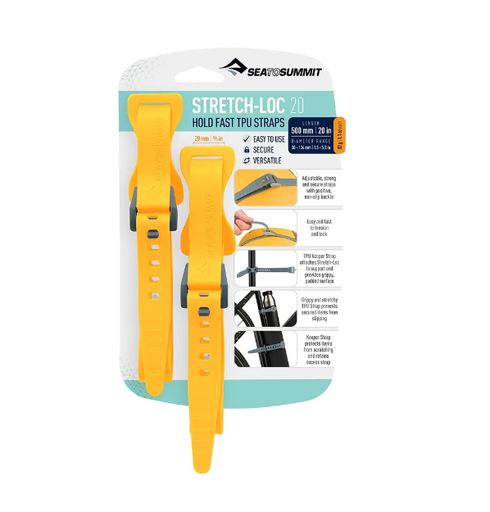 [ASLSTRP20x500YW] Stretch-Loc 20 - 20mm x 500mm 2 Pack Yellow
