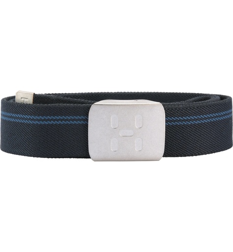 [603989 3N5] Stretch Webbing Belt Tarn Blue
