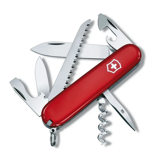 Swiss Army Knife Camper Red