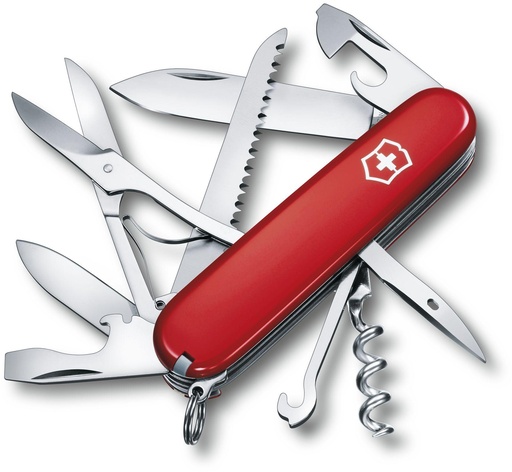 [1.3713/5V1.3713] Swiss Army Knife Huntsman Red