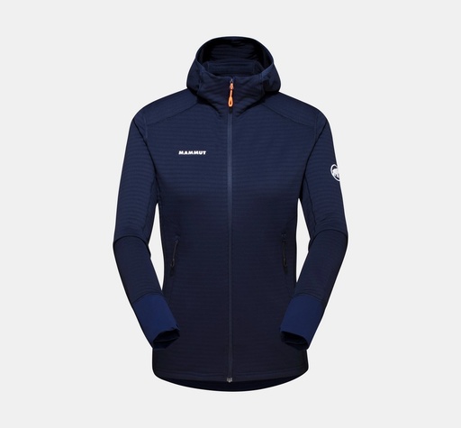 Taiss Light ML Hooded Jacket Women Marine