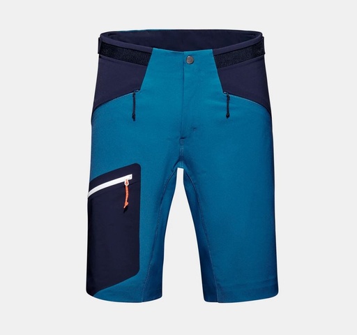 Taiss Softshell Shorts Men Deep Ice/Marine