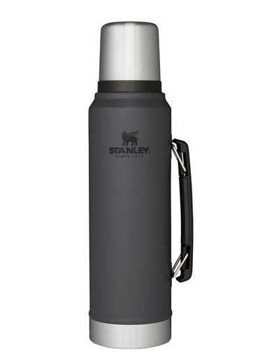 [10-08266-059] The Legendary Classic Bottle 1,00L Charcoal