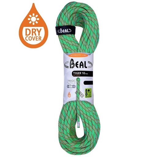[BC100T.80.G] Tiger 10mm x 80m Unicore Dry Cover Green