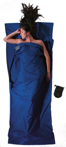 [CCT80] Travelsheet 100% Cotton Ultramarine Blue