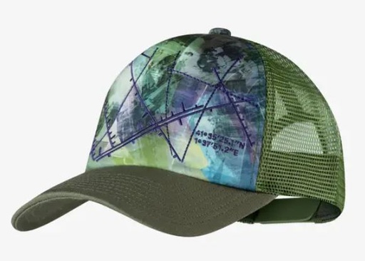 [131401845] Trucker Cap Campast Green