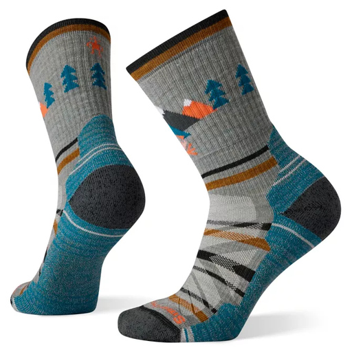 Performance Hike Light Cushion Under the Stars Crew Socks Dames Lunar Gray Heather