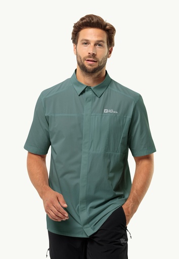 Vandra S/S Shirt Heren Jade Green