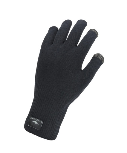 Waterproof All Weather Ultra Grip Knitted Glove Black