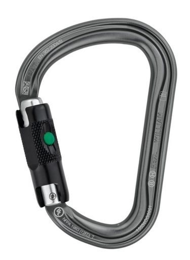 [M36A BL] William Carabiner Ball-Lock Grey