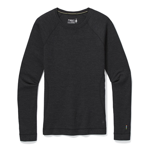 Women's Classic Thermal Merino Base Layer Crew Boxed
 Charcoal Heather