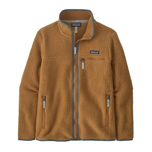 Women's Retro Pile Jacket Nest Brown W/Nouveau Green