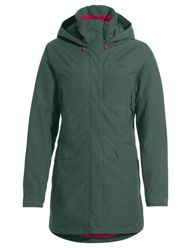 Women's Skomer Wool Parka Dusty Forest