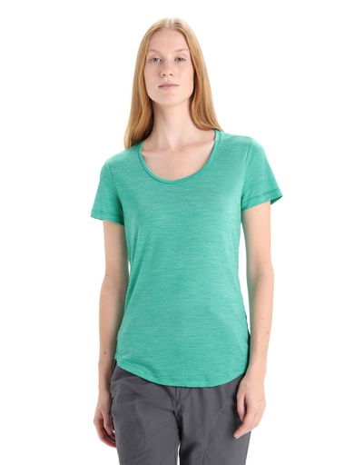 Women's Sphere II SS Scoop Tee Fresh Heather